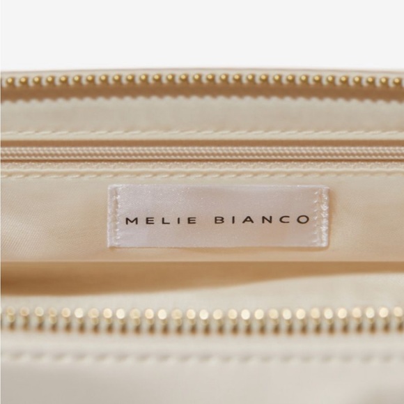 MELIE BIANCO ALEXANDRA TOP HANDLE BAG IN CREAM, NWT! - Picture 5 of 7